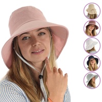 Cotton Wide Brim Sun Hat – Amy