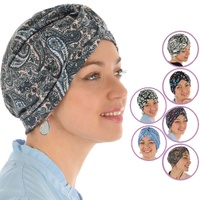 Large Size Floral Turban for Women with Hair Loss – Molly