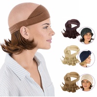 Short Wavy Hair Halo Headband – Kathy