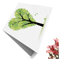 Greeting Card | Green Tree of Love Heart