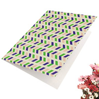 Greeting Card-Colourful Stripes Design | Pattern 6
