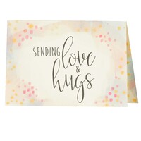 Greeting Card - Sending Love and Hugs