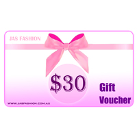 Jas Fashion Gift e-Voucher $30